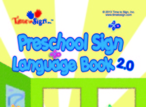 Preschool Sign Language Book with DVD