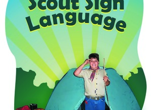 Scout Sign Language Book with DVD