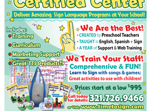 Time to Sign Certified Center Program Limited Time